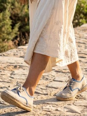 Cote & Boat Casa Hernanz Gray Canvas Espadrille Sneakers EU 39 / US 8.5–9 Casual